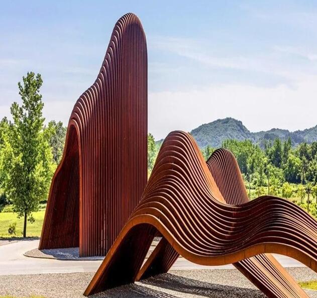 耒阳锈钢板造型